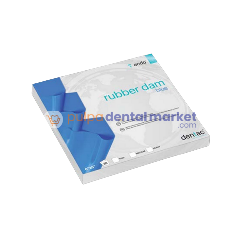 Dentac T-Endo Rubber Dam Blue (Mavi) Medium(Orta)